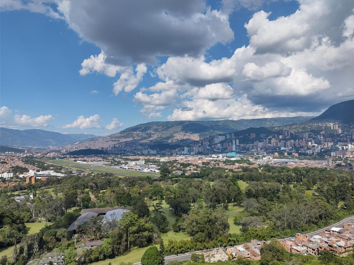 Hermoso Apartamento Con Vista A Todo Medellin Ngoại thất bức ảnh