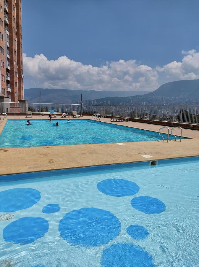 Hermoso Apartamento Con Vista A Todo Medellin Ngoại thất bức ảnh
